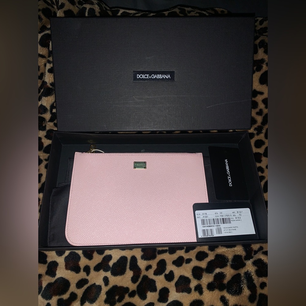 Authentic Dolce and Gabbana pouch